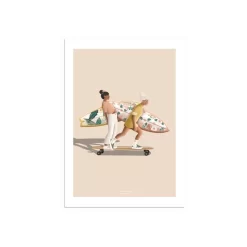 Affiche A4 - LES RIDEUSES -Mode Soldes affiche a4 les rideuses 11