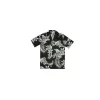 Chemise Hawaienne Flower Black - ALOHA REPUBLIC
