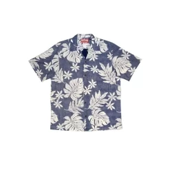 Chemise Hawaienne RJC REVERSE BLUE - ALOHA REPUBLIC