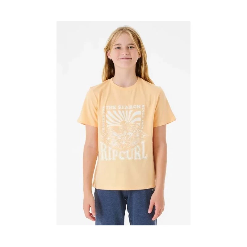 T-shirt Fille Tropical Sunset - RIPCURL 1 T-shirt Fille Tropical Sunset - RIPCURL