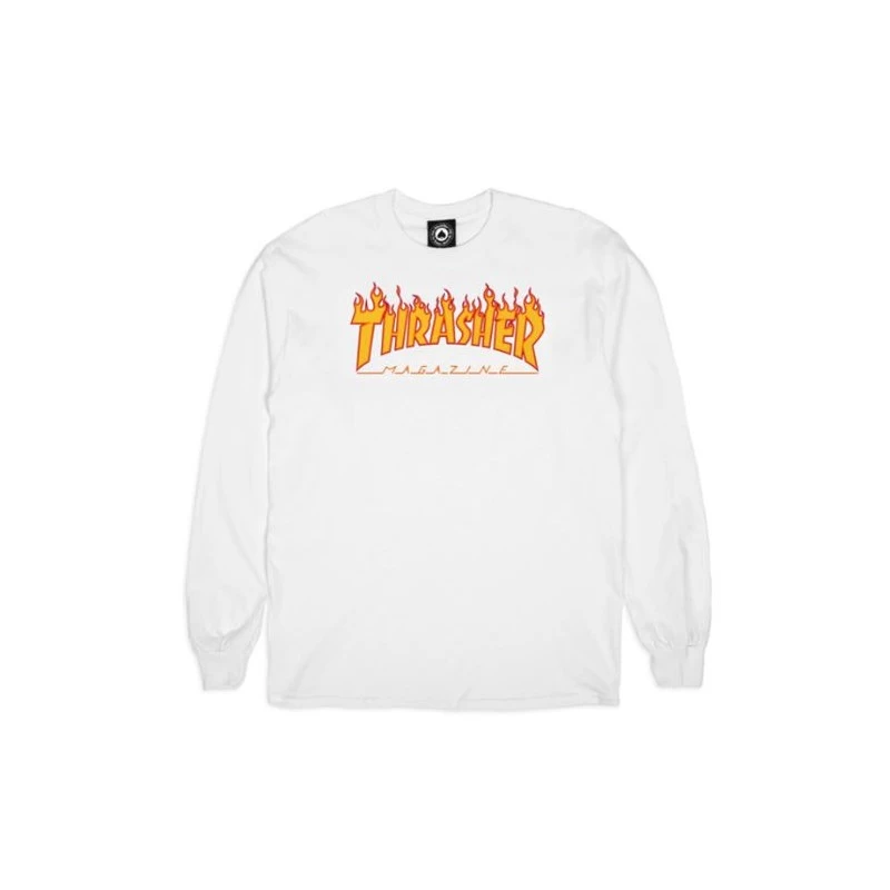 T-SHIRT FLAME LOGO - THRASHER 1 T-SHIRT FLAME LOGO - THRASHER
